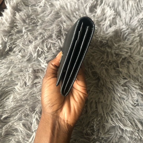 Prada Black Saffiano Plaque Long Wallet - Picture 5 of 12